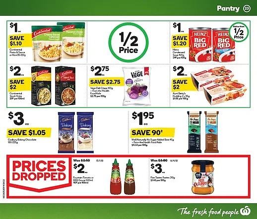 Coles 和 Woolworths 最新折扣目录！网红牛角包、卫生巾半价，赶紧看过来 - 52