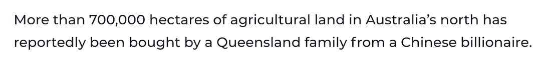 华人亿万富翁转卖澳洲70万公顷农场，工党呼吁大砍移民配额！抗疫成功就是结束？不，澳洲才真的开始直面困难… - 26