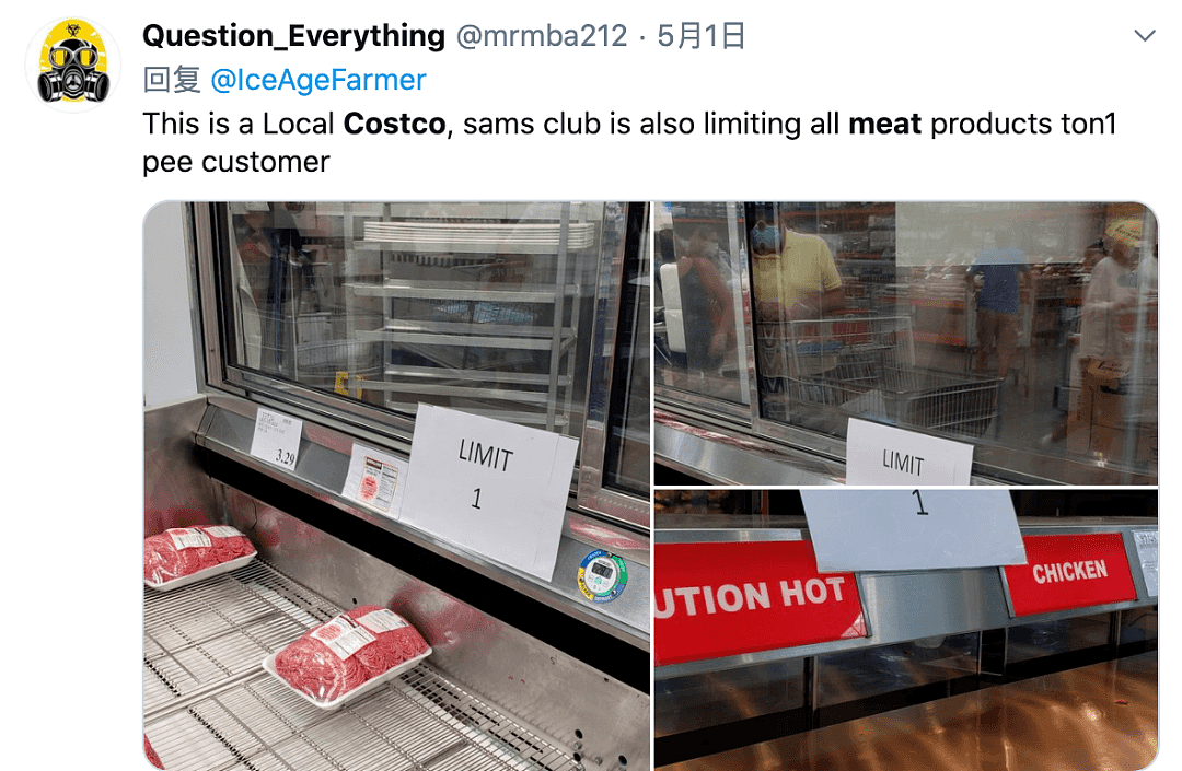 Costco开始限购了？多家肉类工厂关门、百万家禽安乐死，美国肉价真的要起飞了（组图） - 5