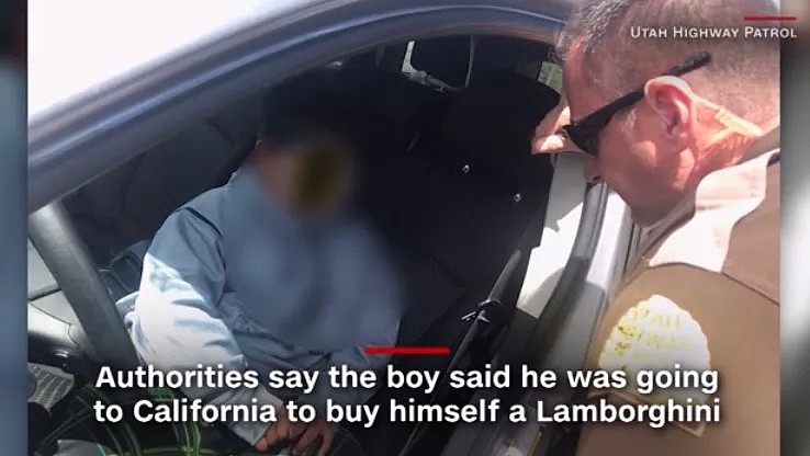 疫情期间，5岁男孩怀揣3美元，独自驾驶SUV前往加州买兰博基尼（组图） - 4
