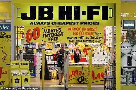 9天涨了2.5%！史上最大季度涨幅之一，JB Hi-Fi乐疯了 - 7