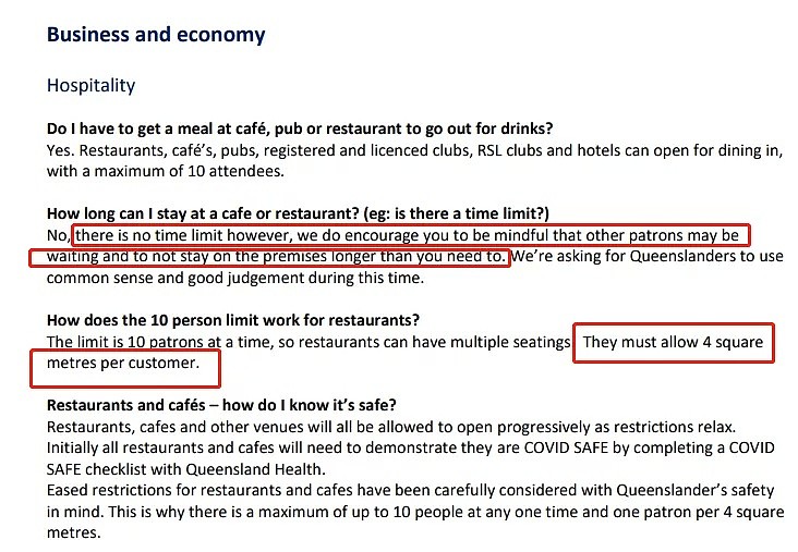 昆士兰最详细解封时刻表出炉！下周六餐馆恢复堂食，7月全州解禁，这些仍要注意（组图） - 12