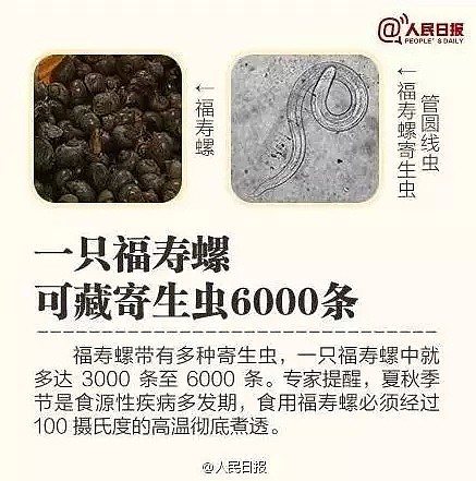 中国多地已出现，这种东西别误食，寄生虫多达6000条，严重可致死！（组图） - 9