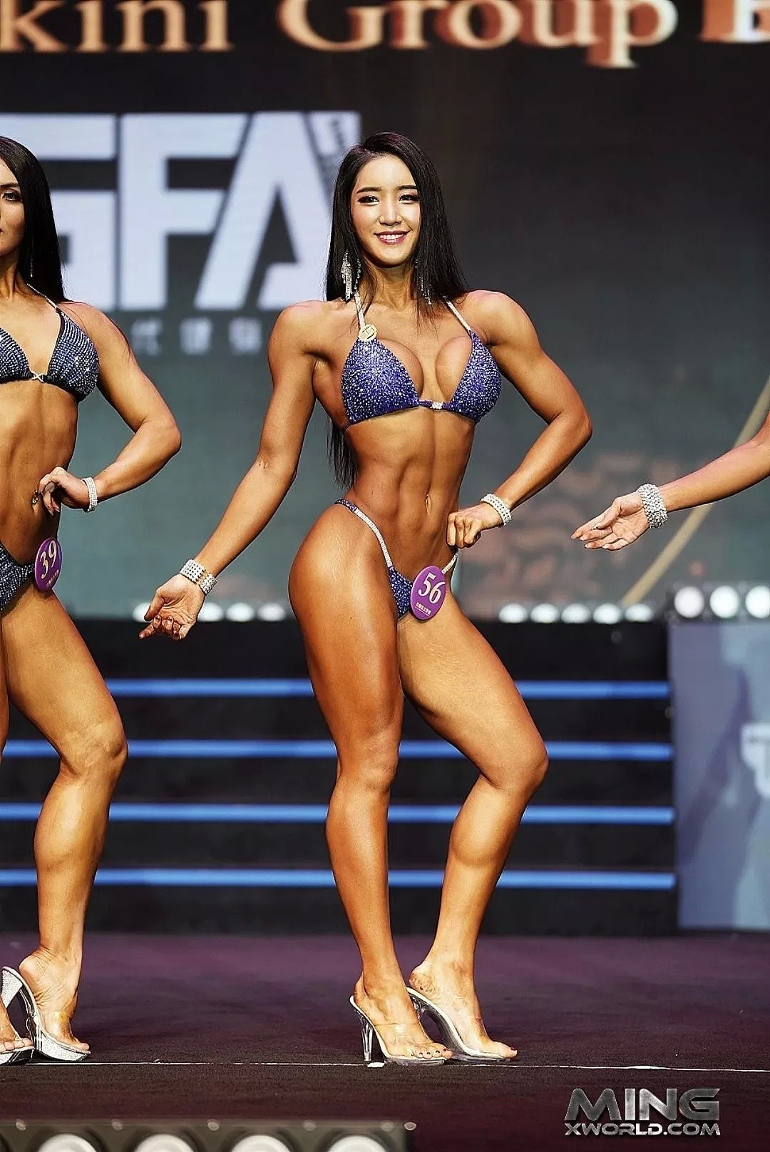 【美女】韩国比基尼大赛冠军，28岁绝美女神露出罕见女性线条，惊呆全场！（组图） - 4