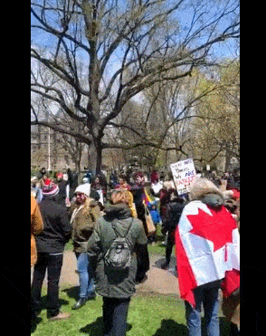 加拿大抗议者第3次聚集，反杜鲁多！“叛国罪，杜鲁多该处以死刑”（组图） - 4