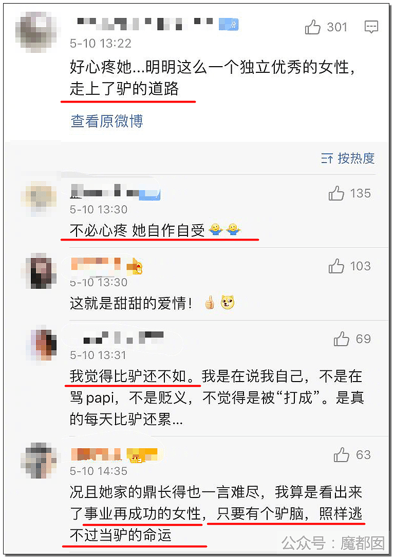 Papi酱被人万般辱骂成驴？只因孩子没跟她姓，和丈夫离婚还“弃”了孩子（组图） - 12