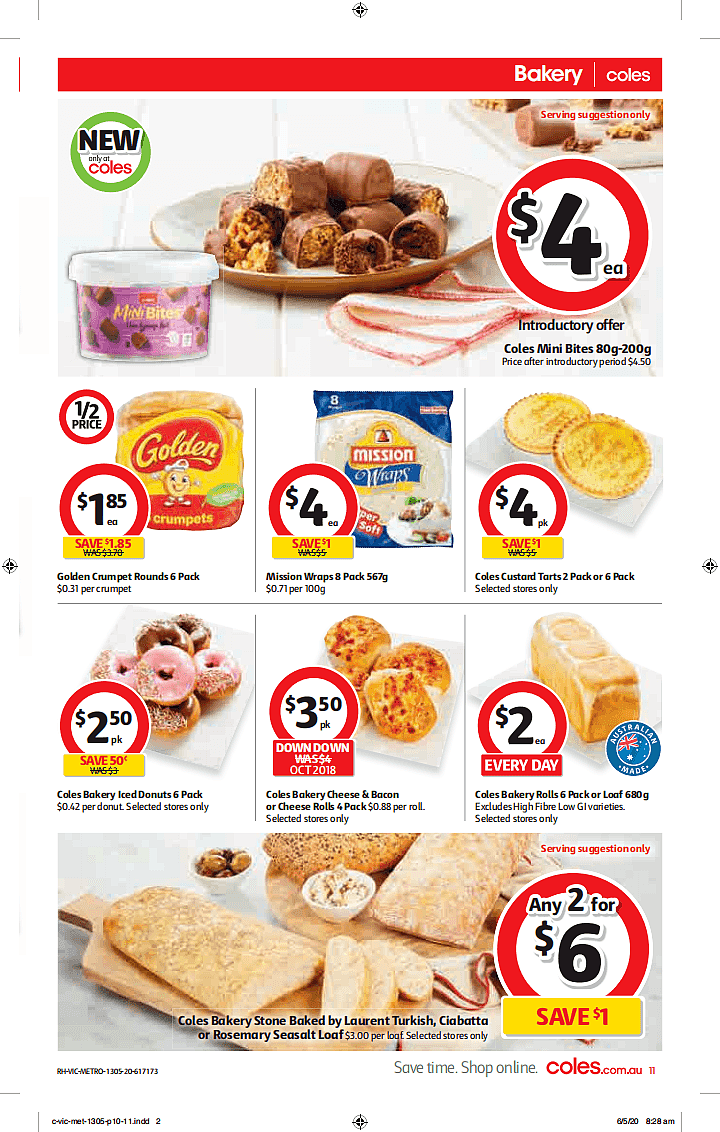 Coles 5月13日-5月19日折扣，春卷、饺子半价 - 11