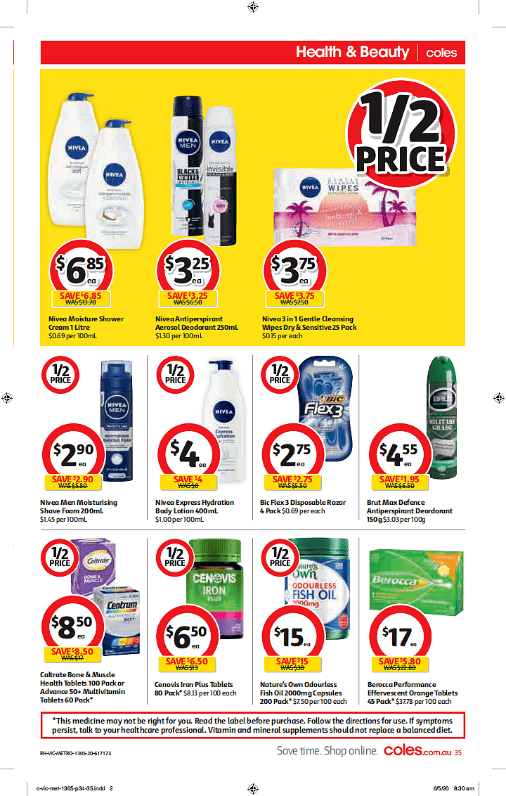 Coles 5月13日-5月19日折扣，春卷、饺子半价 - 35