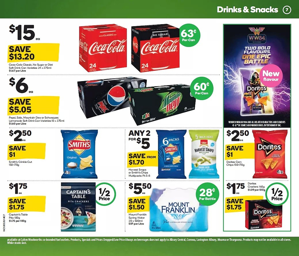 Woolworths 5月13日-5月19日折扣，鸡排、饺子半价 - 7