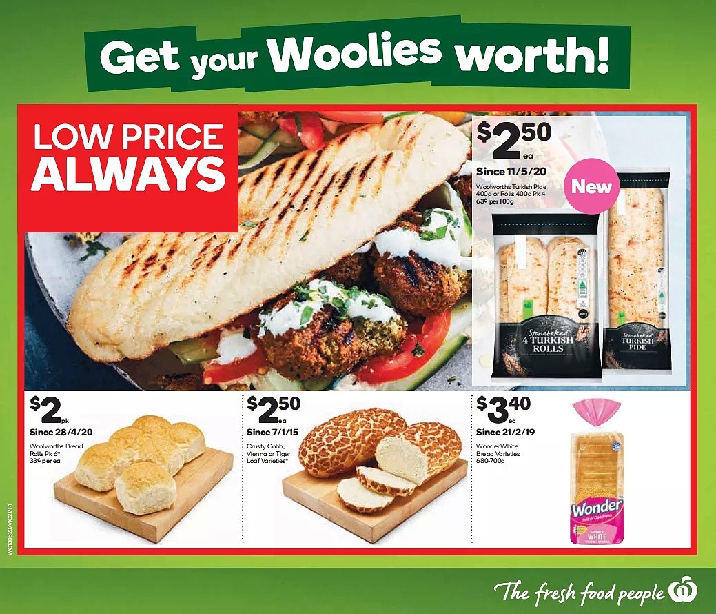 Woolworths 5月13日-5月19日折扣，鸡排、饺子半价 - 21