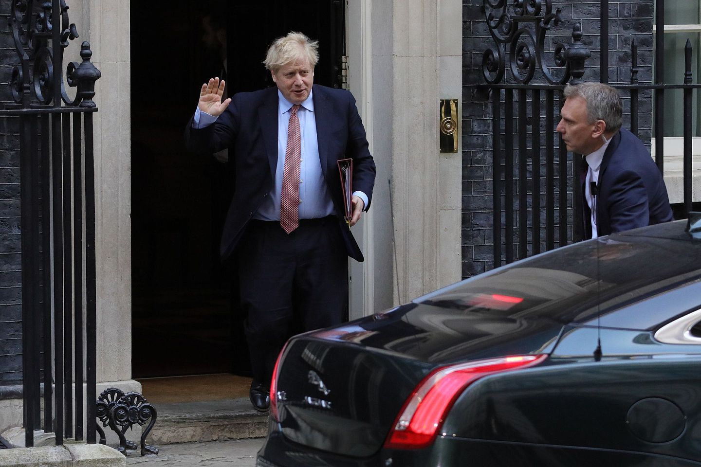 英国首相约翰逊（Boris Johnson）感染新冠肺炎，暴露了英国对疫情的一种“不重视”。（新华社）