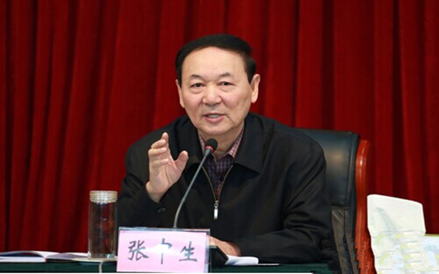 2018年3月28日，山西省吕梁市原副市长张中生被判处死刑，图为落马前的张中生。（吕梁市政府网站）