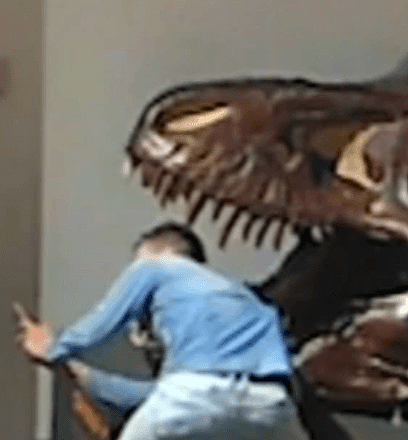 凌晨闯入博物馆只为与恐龙自拍？悉尼男子被警方“约谈”（组图） - 3