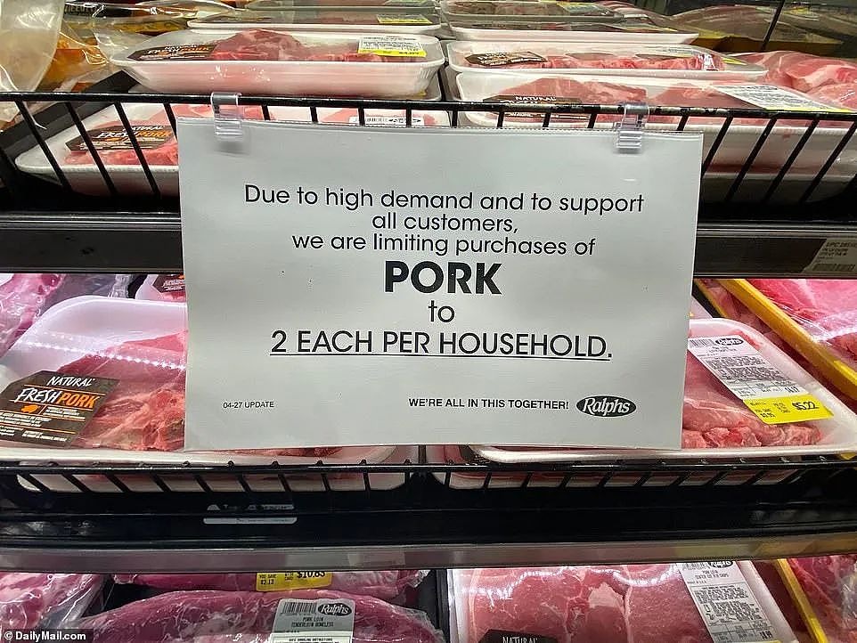 美国数百万头猪将被安乐死，Costco等多家超市限购肉类（组图） - 8