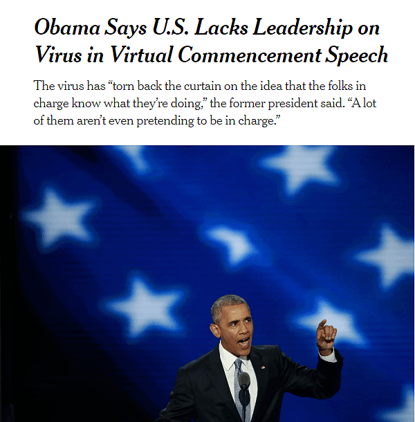 奥巴马向美国“后浪”发表演讲：总统不负责任，世界变好要靠你们（组图） - 1