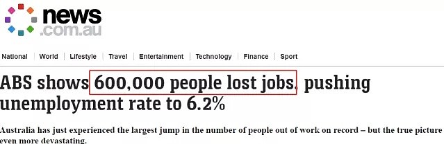 解封后澳洲却迎来“黑暗”时刻！失业率5年新高，大量企业倒闭，不少华人陷入窘境（组图） - 2