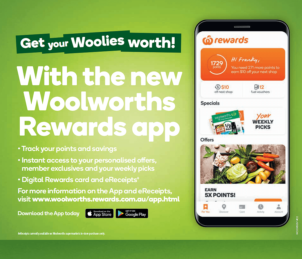 Woolworths 5月20日-5月26日折扣，叉烧包、春卷都半价 - 2