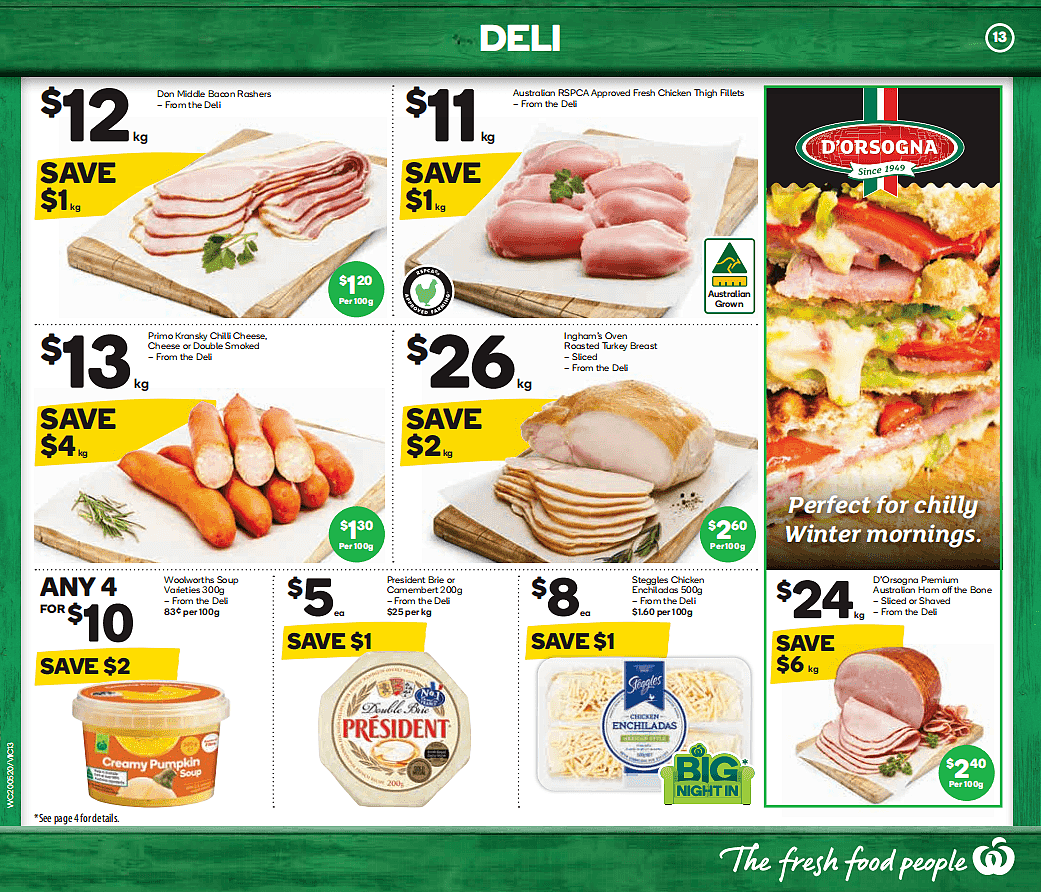 Woolworths 5月20日-5月26日折扣，叉烧包、春卷都半价 - 13