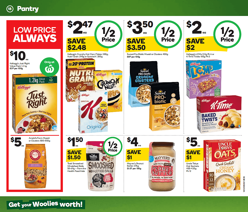 Woolworths 5月20日-5月26日折扣，叉烧包、春卷都半价 - 18