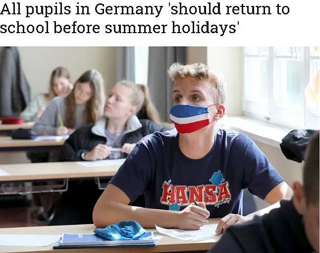 看了德国学生怎么返校，澳洲妈妈哭了！评论道出真相：德国这个不就是中国模式？（组图） - 8