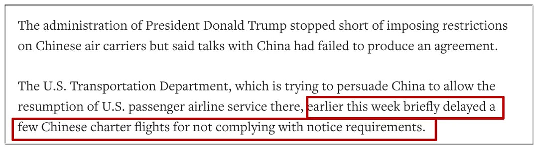 紧急！美国要求中国航司5天内提交航班计划，华人回国可能更难了....（组图） - 9