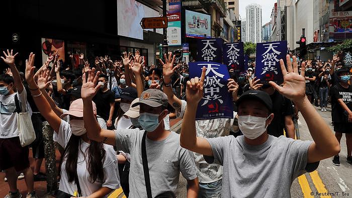 Hongkong Demonstration gegen Chinesische Regierungspläne (Reuters/T. Siu)