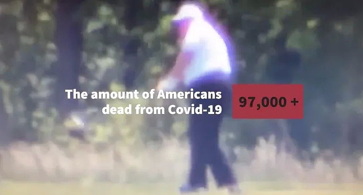 美国死亡病例逼近10万！特朗普居然去打高尔夫了，77位大人物看不下去了，出手了...（组图） - 12