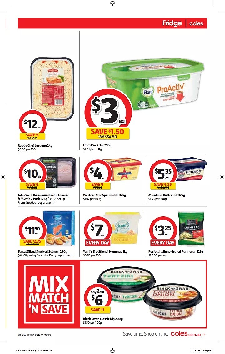 Coles 5月27日-6月2日折扣，冻鸭半价 - 15