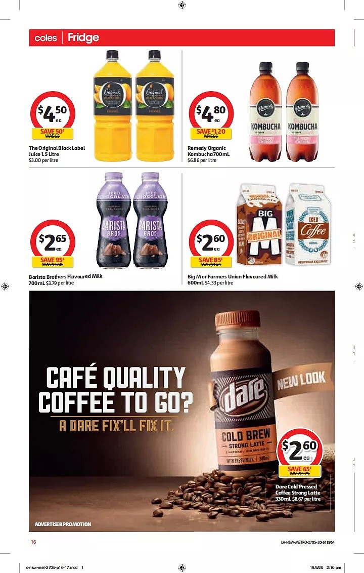 Coles 5月27日-6月2日折扣，冻鸭半价 - 16