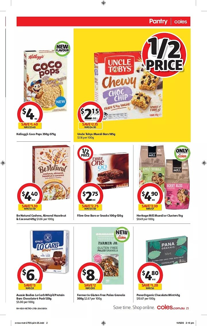 Coles 5月27日-6月2日折扣，冻鸭半价 - 25