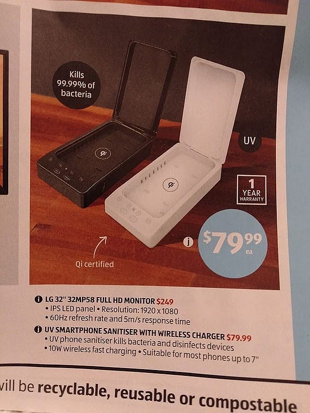 仅售$79.99！Aldi推出手机消毒盒，号称能消灭99.99%的细菌，疫情期间值得拥有（组图） - 2