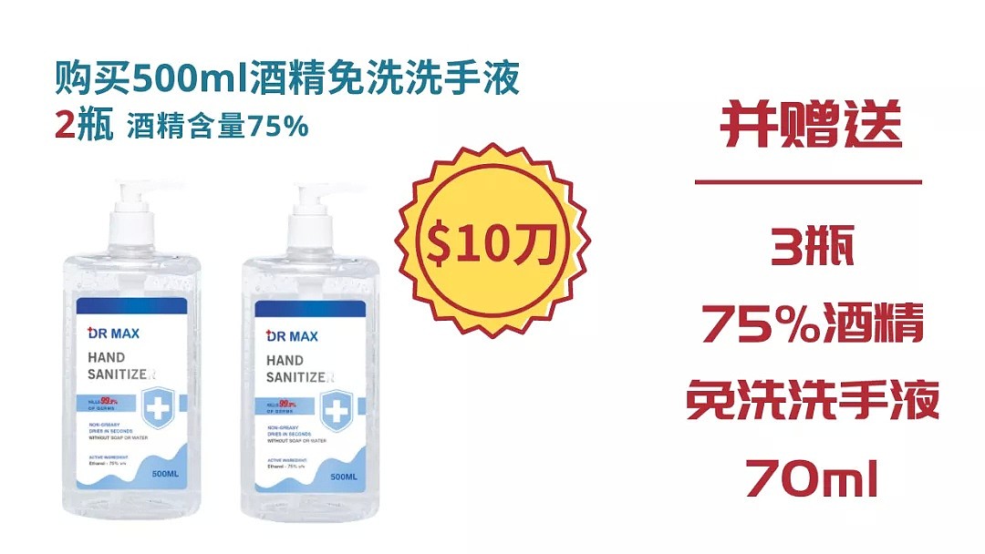 $1刀起！！！澳洲疫情再度来袭，华人要做好自身防护！加微信下单就送75%酒精洗手液、酒精喷雾！CW药房医用口罩超低价！ - 23