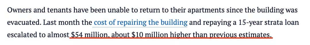 维修费暴增到$5400万，悉尼著名危楼变“无底洞”！业主考虑整栋出售：“只想快点解脱” - 4