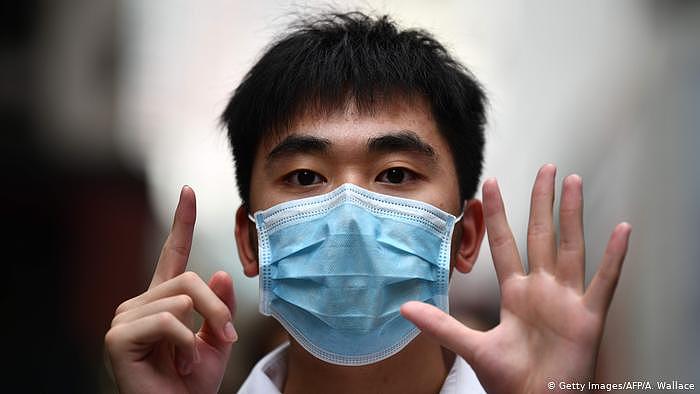 Hongkong Protest Sicherheitsgesetz (Getty Images/AFP/A. Wallace)