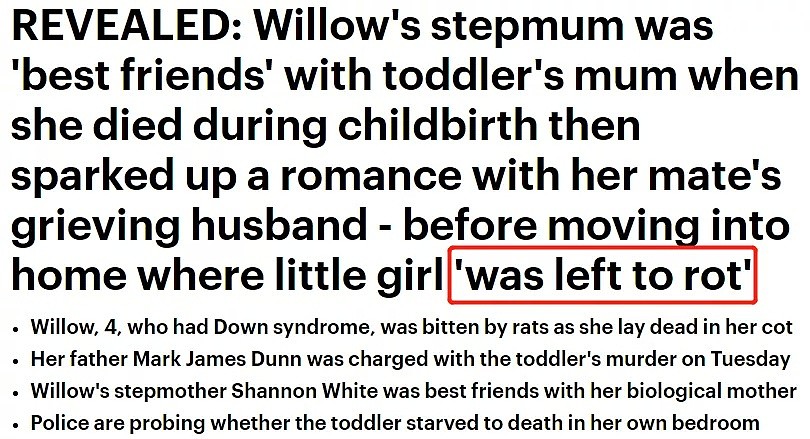 全澳震怒！4岁女孩惨死床上，爸爸不管不顾，任由老鼠啃食她的身体... - 3