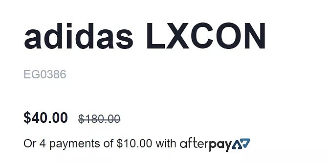 低至5折！澳洲潮牌买手店官网大促，40刀收 Adidas LXCON，媲美Yeezy超抢眼 - 4