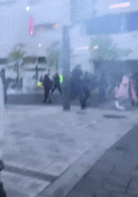 加拿大暴动开始！万人包围警局、打砸抢烧、洗劫商场，催泪弹连续发射！（组图） - 5