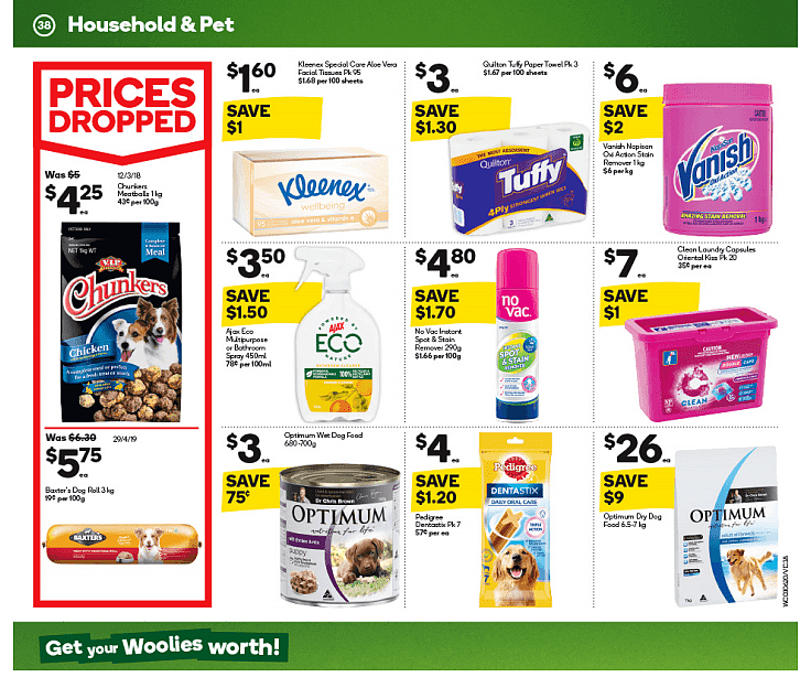 Woolworths 6月3日-6月9日折扣，培根半价 - 39