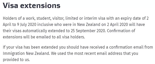 注意！澳洲官方宣布WHV不可延期，新西兰WHV将自动延期至9月25日（组图） - 3