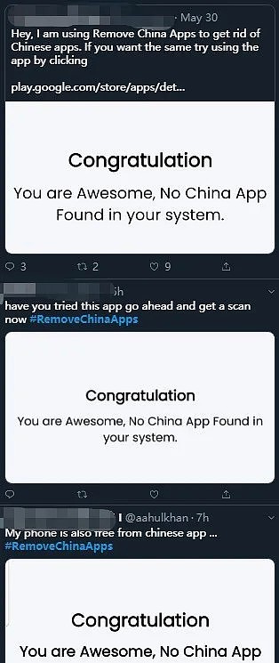 在请求封杀抖音之后，印度网友现在想封杀所有中国App（组图） - 8