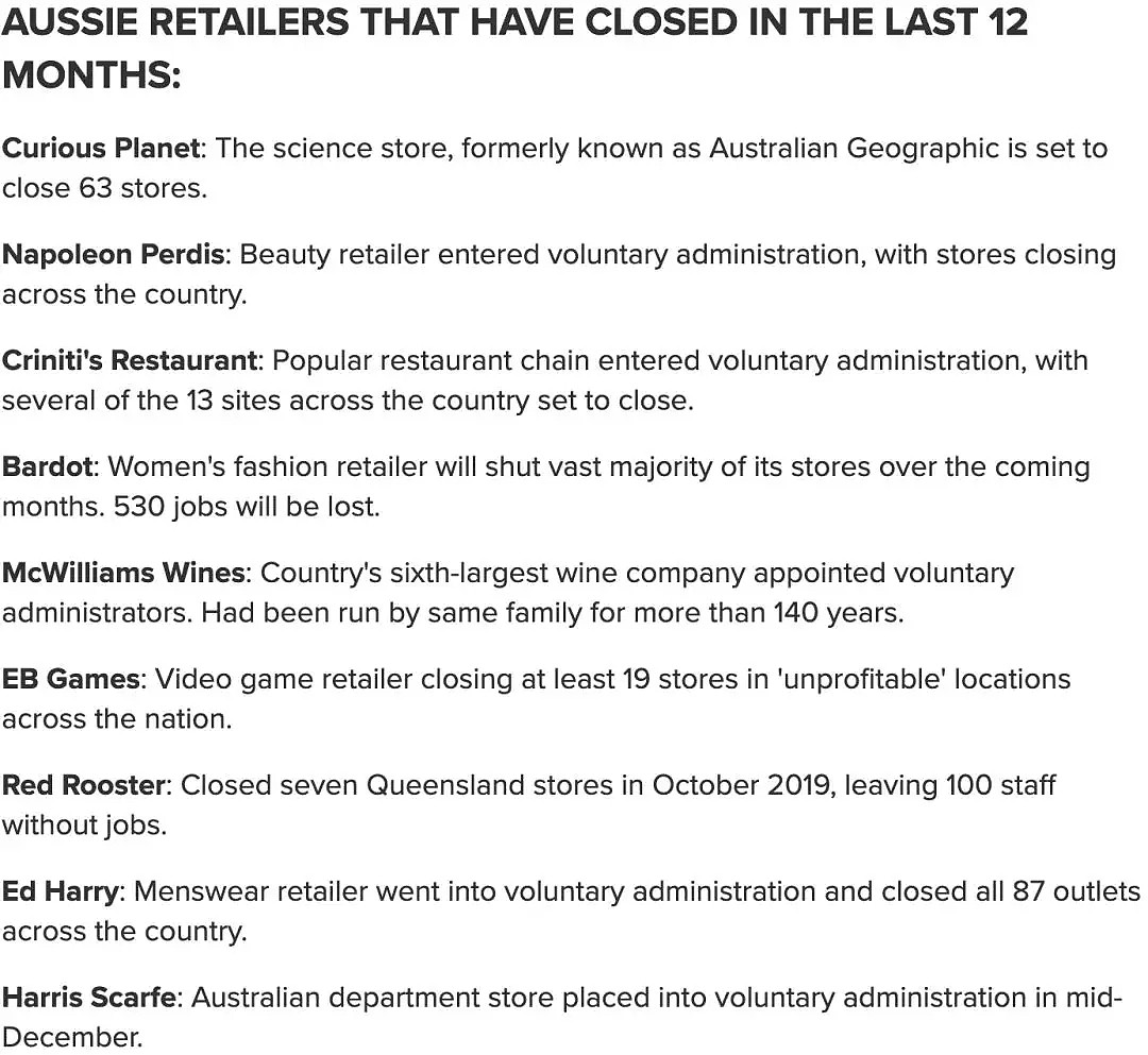 David Jones宣布关闭多家门店，销售额暴跌三成，负债近5亿澳元！但好消息是... - 33