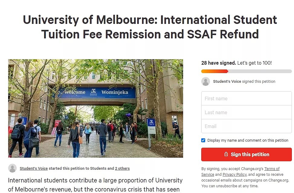 墨大留学生请愿：SSAF、学费统统还给我！拒绝减薪，澳大学集体卖惨维生？（组图） - 23