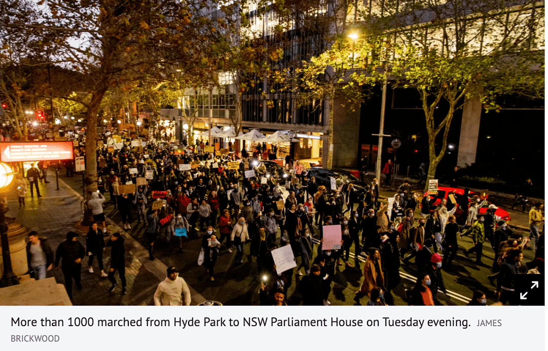 最新！明天澳5万人上街抗议，示威者扬言挑衅警察、动用暴力，政府警告恐现“动荡局势”...（组图） - 22