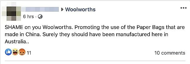 Woolworths购物袋因“中国制造”惹争议！澳人痛批政府，欲振兴本国制造业 - 3