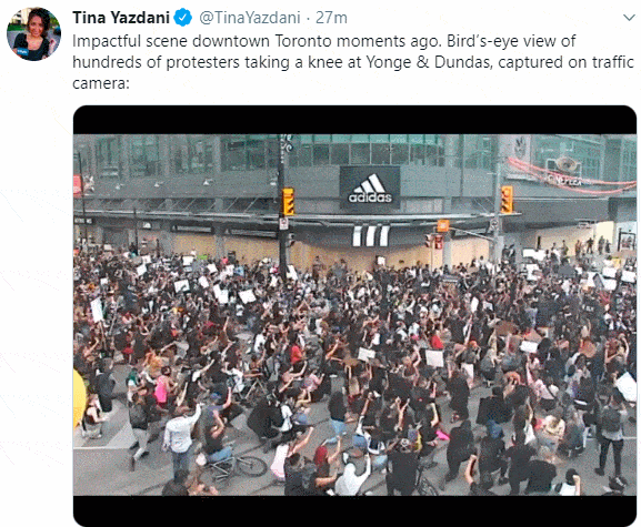 激愤! 加拿大八大城市爆发游行 总理杜鲁多跪下 抗议者挤爆大街 传暴力组织已踩点（组图） - 21