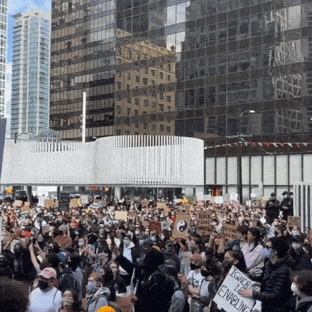激愤! 加拿大八大城市爆发游行 总理杜鲁多跪下 抗议者挤爆大街 传暴力组织已踩点（组图） - 35