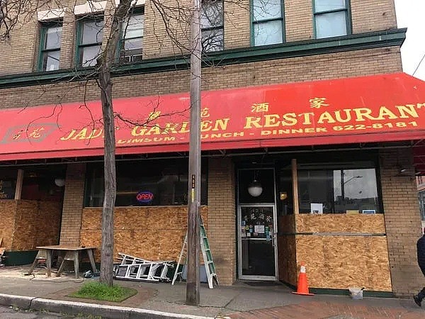 因为疫情挨砸的美国中餐馆，在种族骚乱中又被砸了一遍（组图） - 21