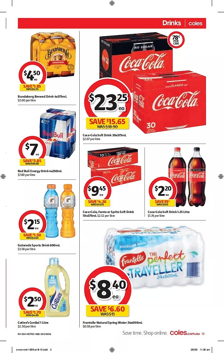 Coles 6月10日-6月16日折扣，春卷、饺子半价 - 19