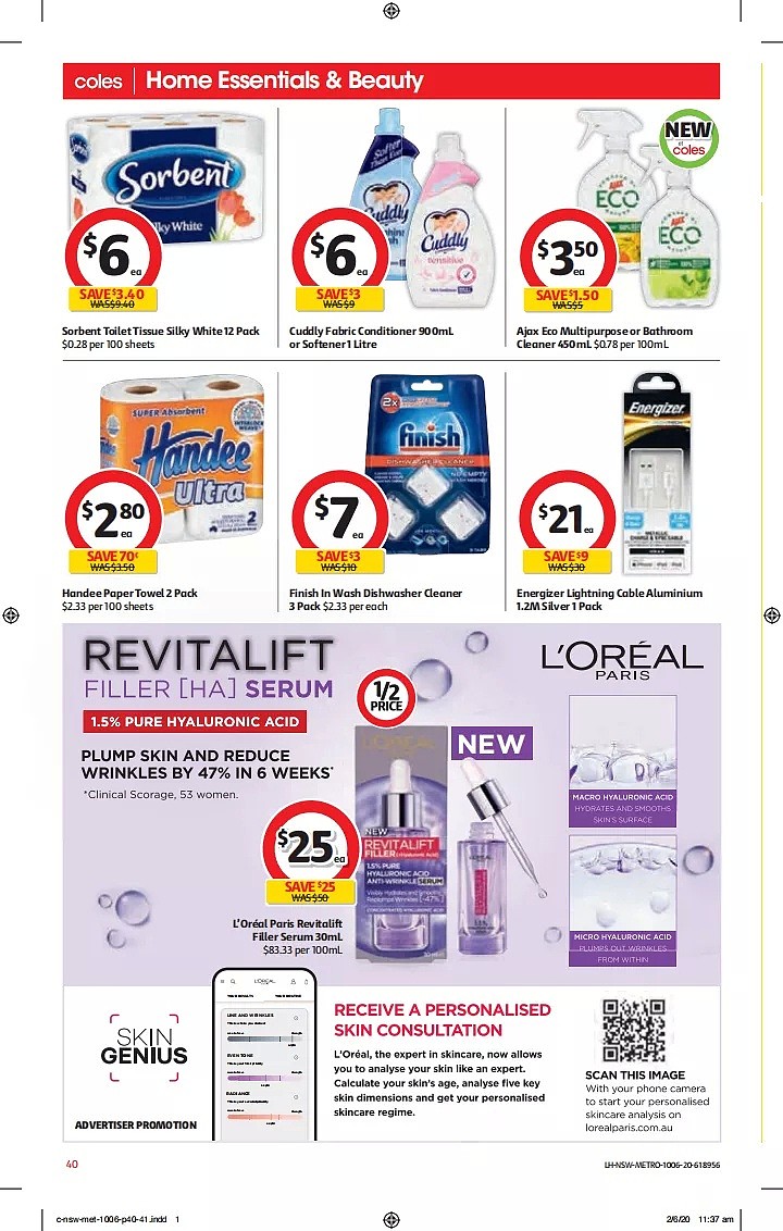 Coles 6月10日-6月16日折扣，春卷、饺子半价 - 40