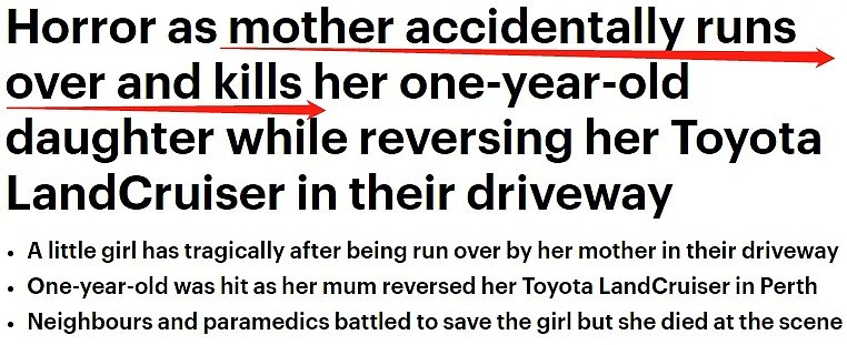 澳洲妈妈倒完车，才想起宝宝还在车后，瞬间就崩溃了！几乎每位家长，都会忽略这个细节... - 2